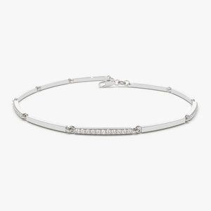 Penelope's Charoite Diamond Bracelet